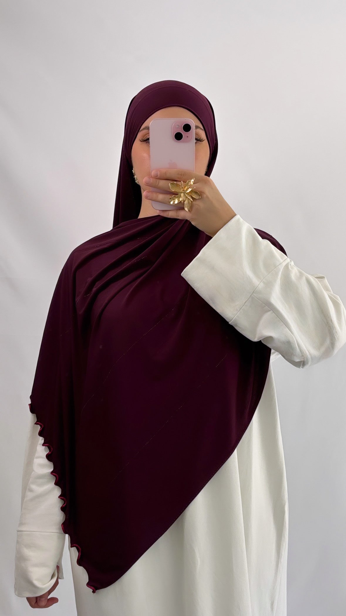 J E R S E Y . S T R A S S - bordeaux /violet