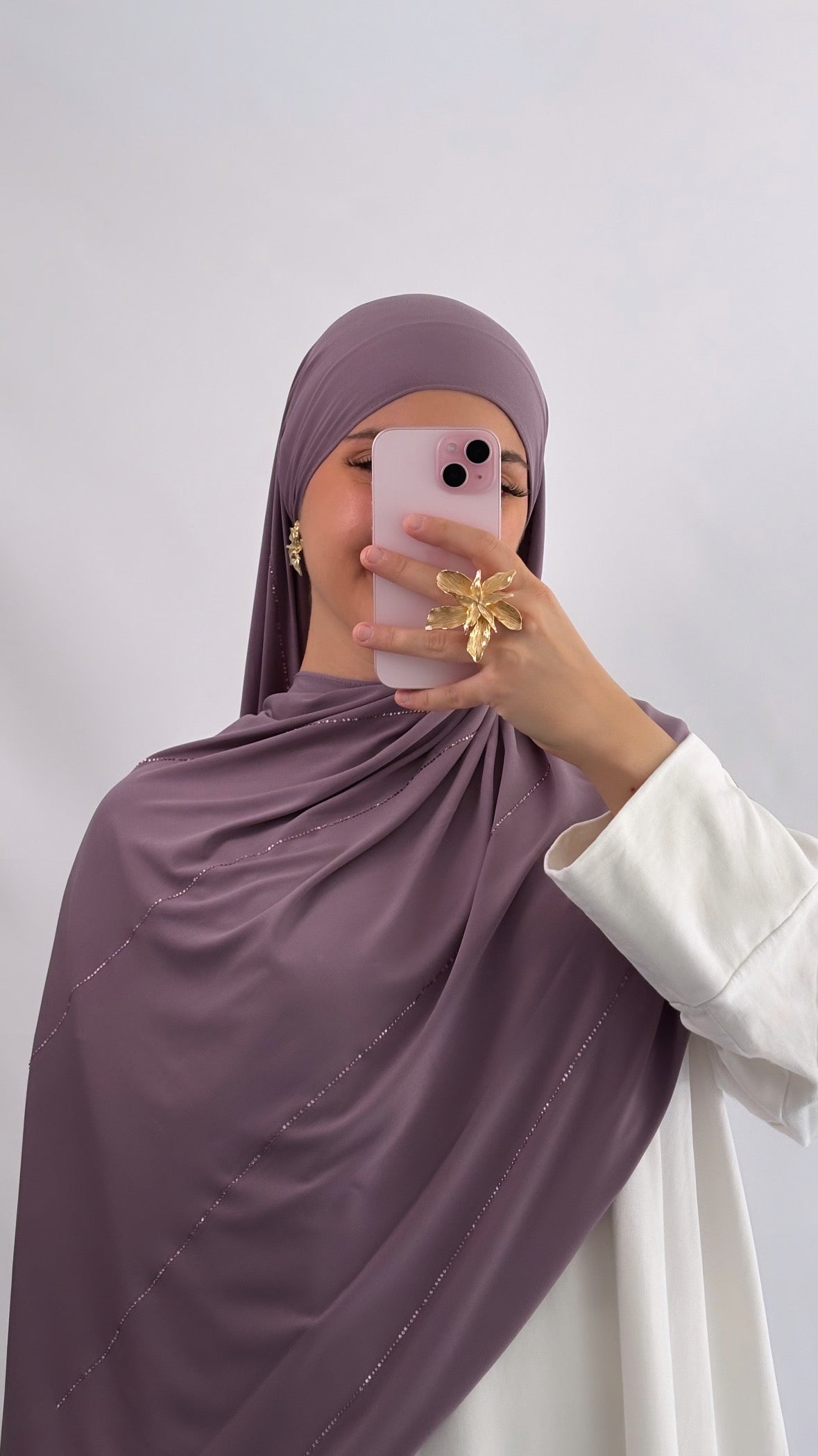 J E R S E Y    S T R A S S - violet