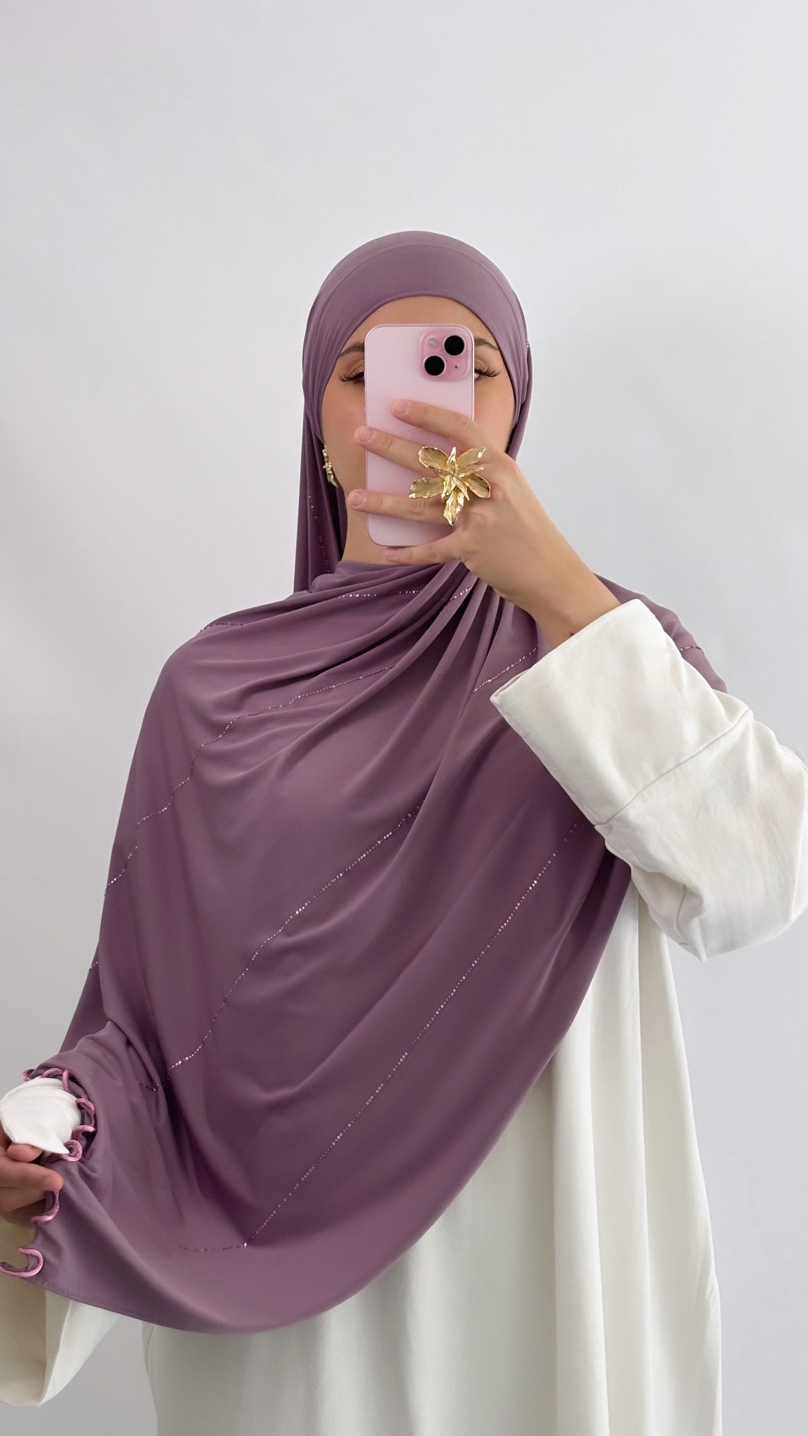 J E R S E Y    S T R A S S - violet